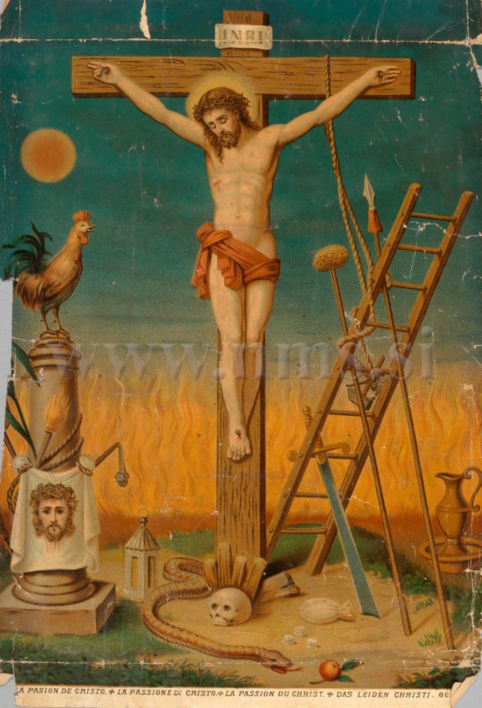 Arma Christi s Križanim
